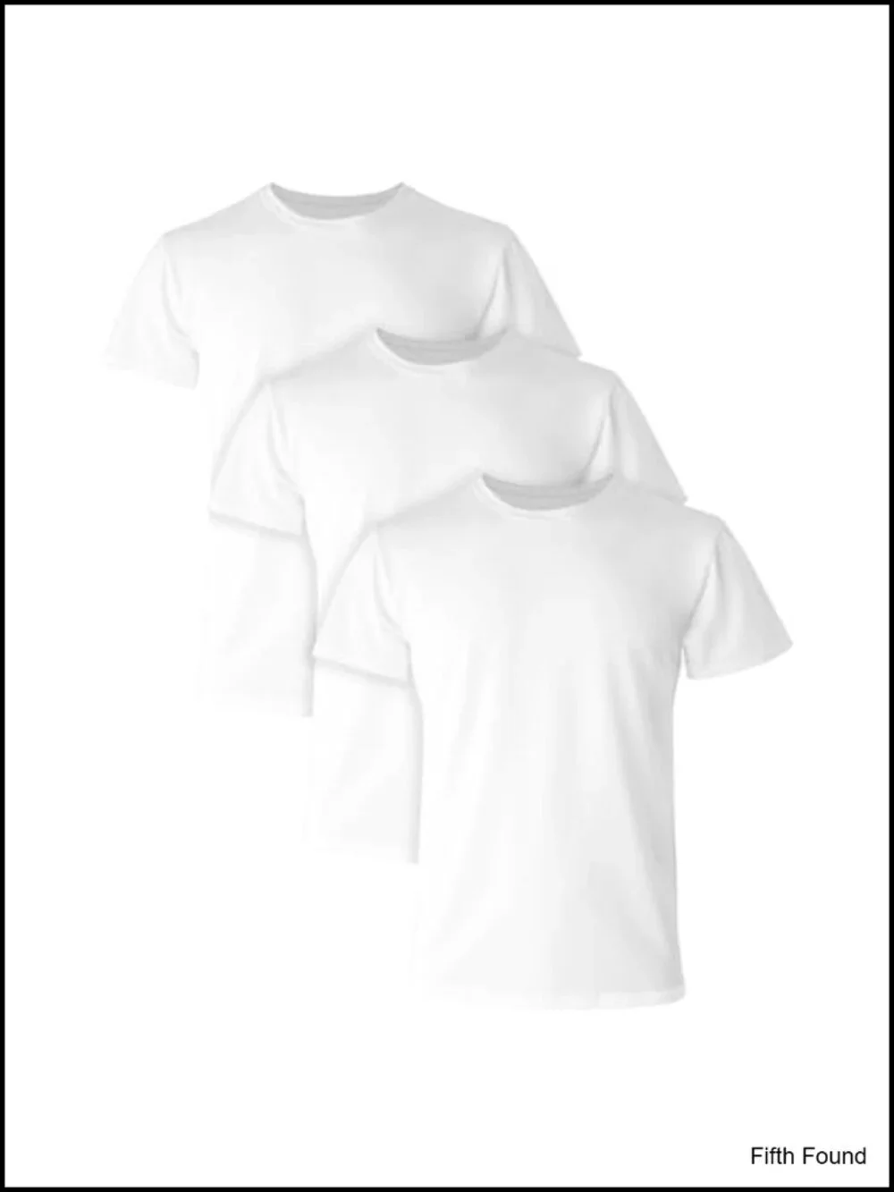 Men's 4-Pack Cotton Stretch Crewneck Undershirts, Moisture Wicking, Odor Control